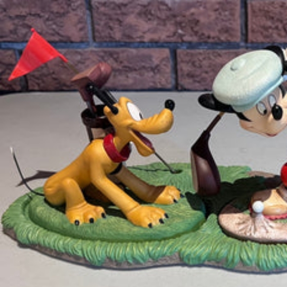 WDCC Canine Caddy Set What a Swell Day for a Game of Golf! A Golfer's BestFriend - Picture 4 of 9